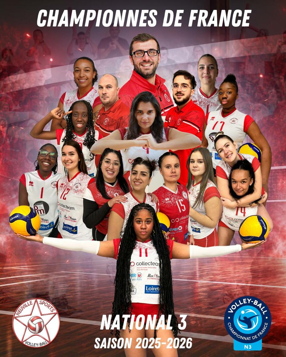 Volley nos feminines N3 gagnent la finale