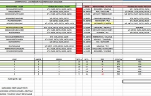 Match Volley-ball Loisir senior
