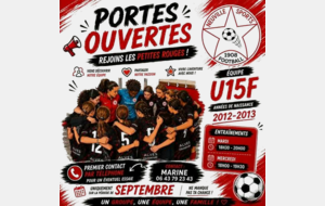 PORTES OUVERTES U15 Féminines