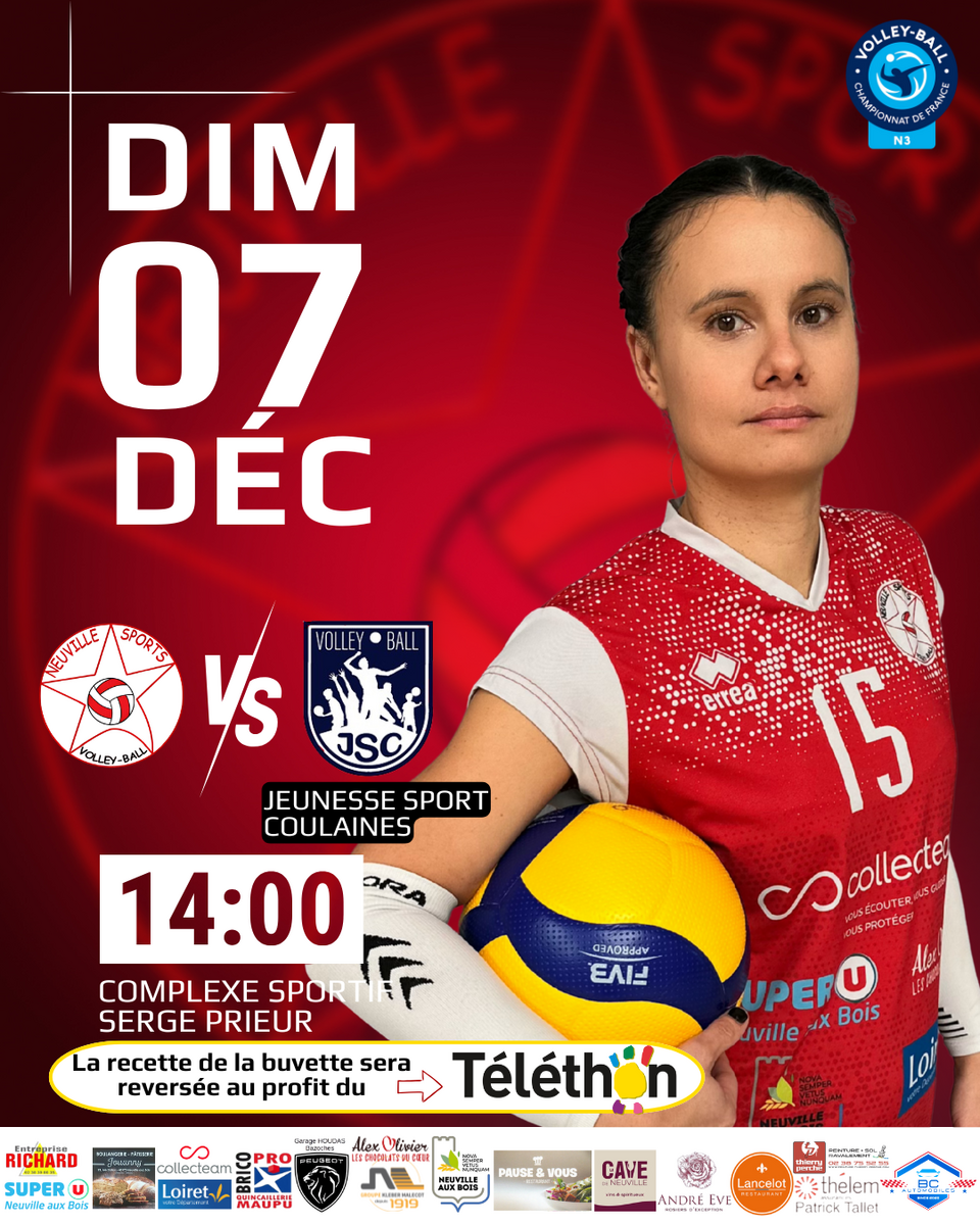 Match volley ball N3F