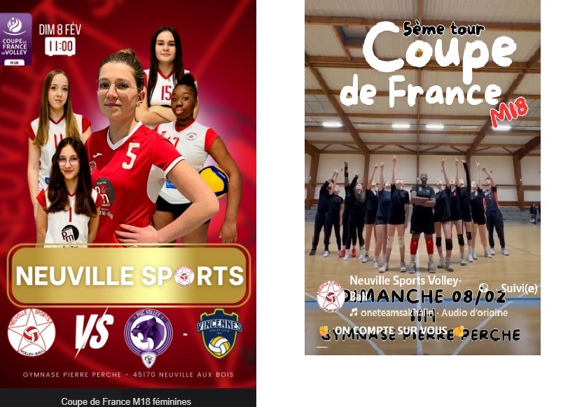 Coupe de France M18 féminines