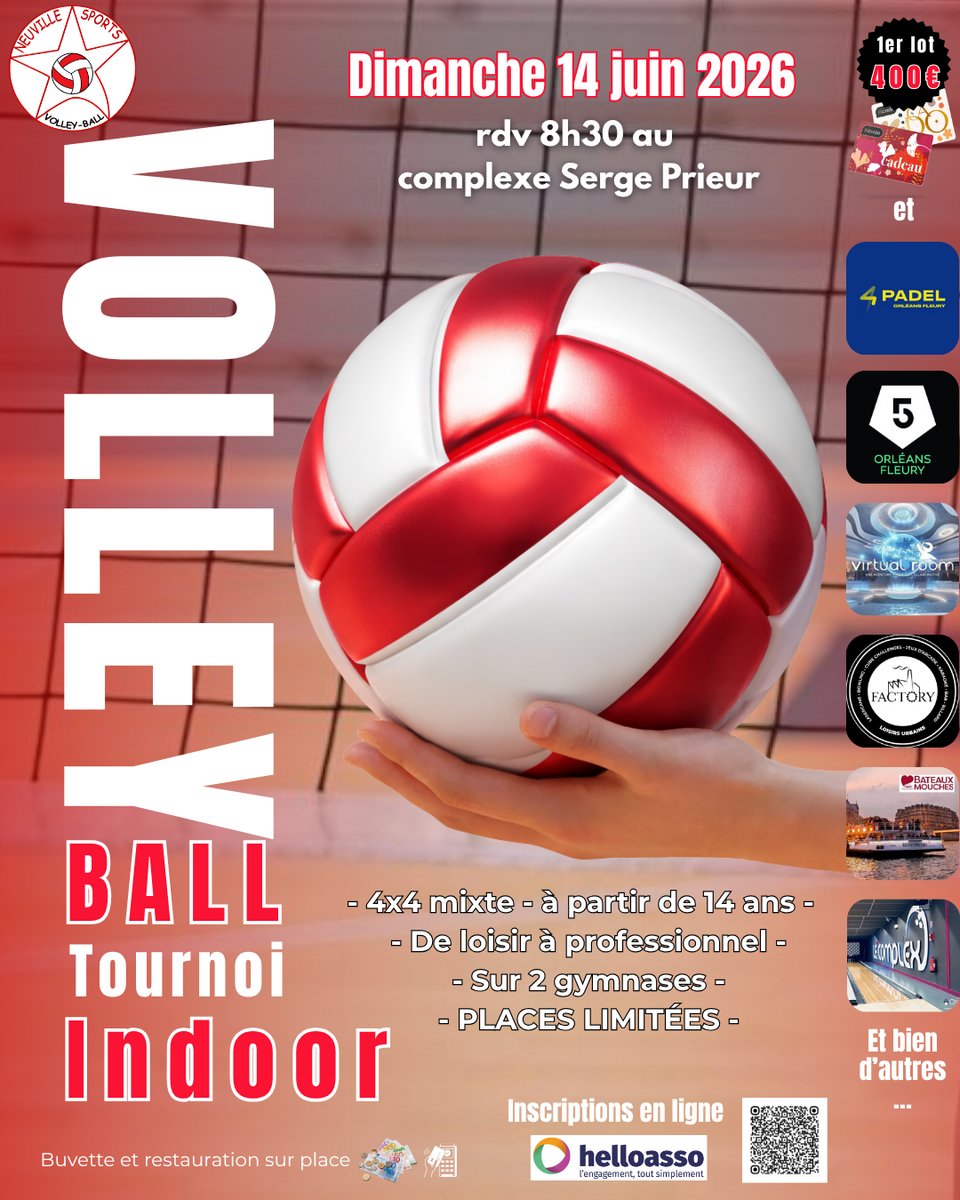 Tournoi Volley ball Neuville sports