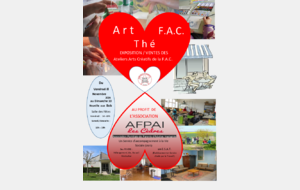 Art Thé Fac - Exposition vente au profit d'une association caritative ( A.F.P.A.I.)