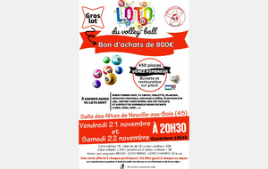 Loto Volley Novembre 2025
