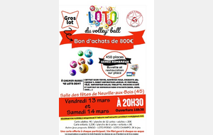 Loto Volley Mars 2026
