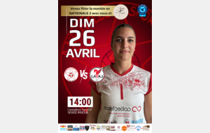 Match volley ball N3F