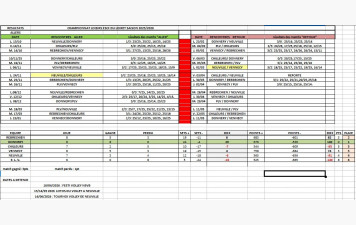 Match Volley-ball Loisir senior